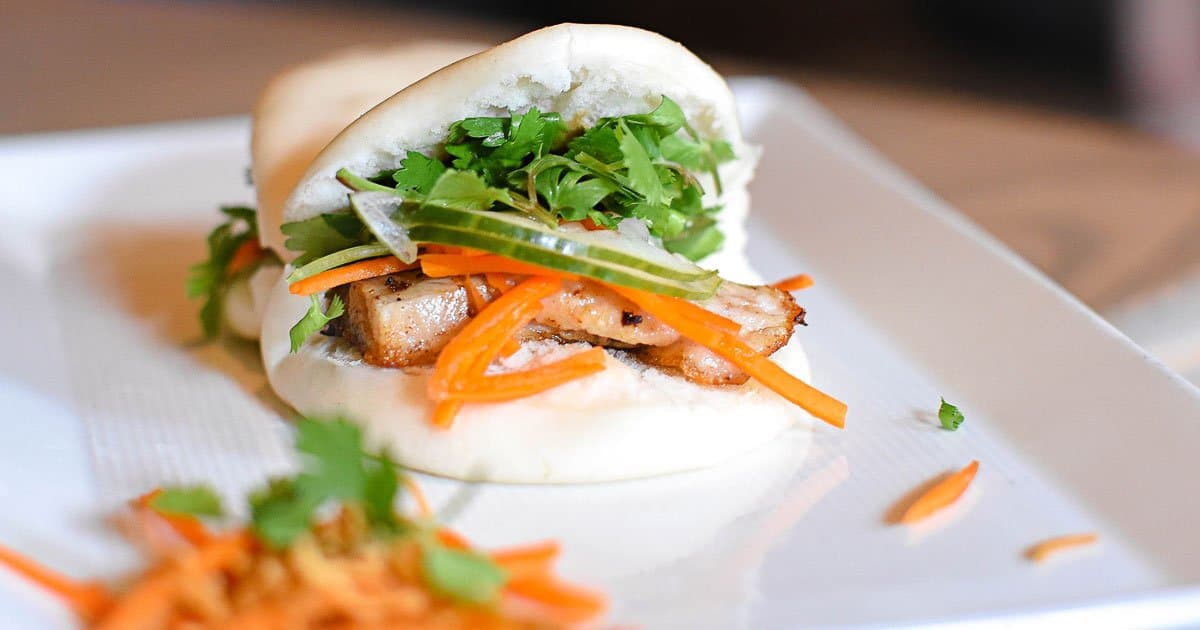 Happy Hour at CO – Steamed Pork Belly Bun